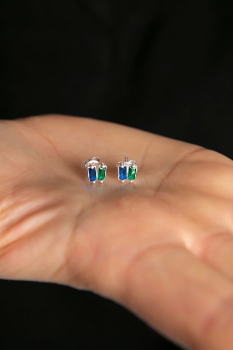 Heliophilia Silver Pendientes de Plata de Ley 925 FA182896G